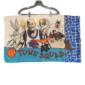 Warner Brothers Space Jam Pillowcase Multicolor Size 18.5x27.5 Vintage 1996